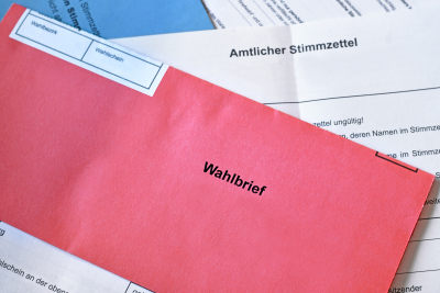 roter Wahlbrief